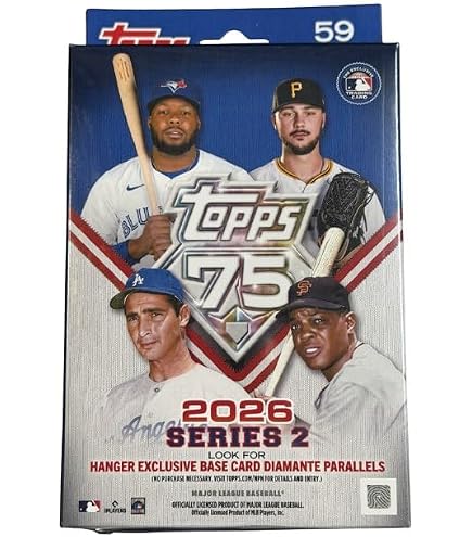 2026 Topps MLB Baseball Series 1 Hanger Box : Amazon.ca: Sports